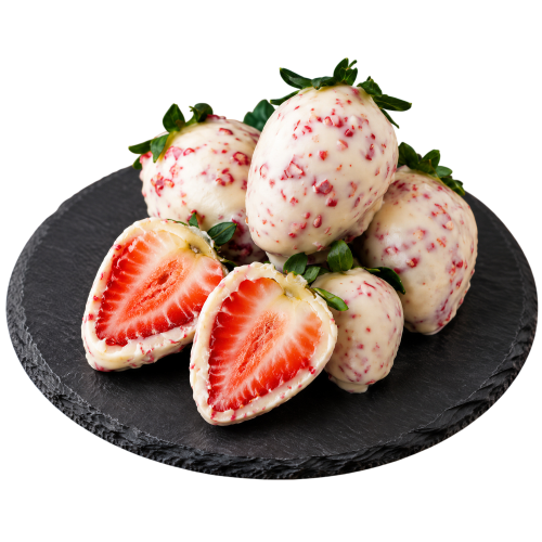 Morango Cravejado Brasão Unidade