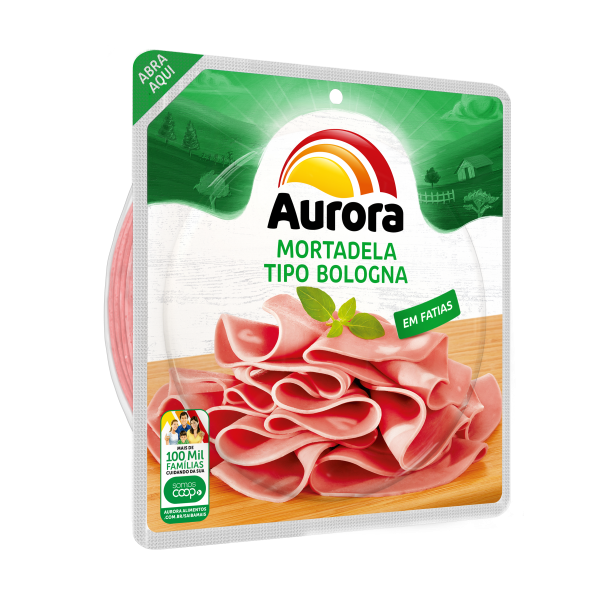 Mortadela Aurora Fatiada Bologna 180g