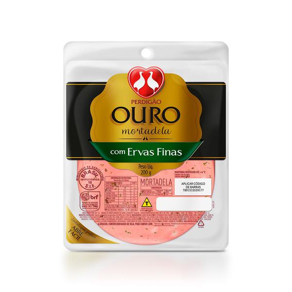Mortadela Perdigão Def Ouro Ervas Finas 200g