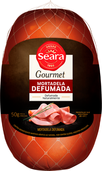 Mortadela Seara Gourmet Defumada Peça Kg