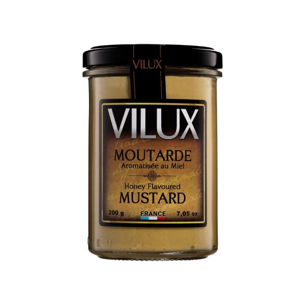 Mostarda Francesa com Mel Vilux 200g (Importação Brasão)