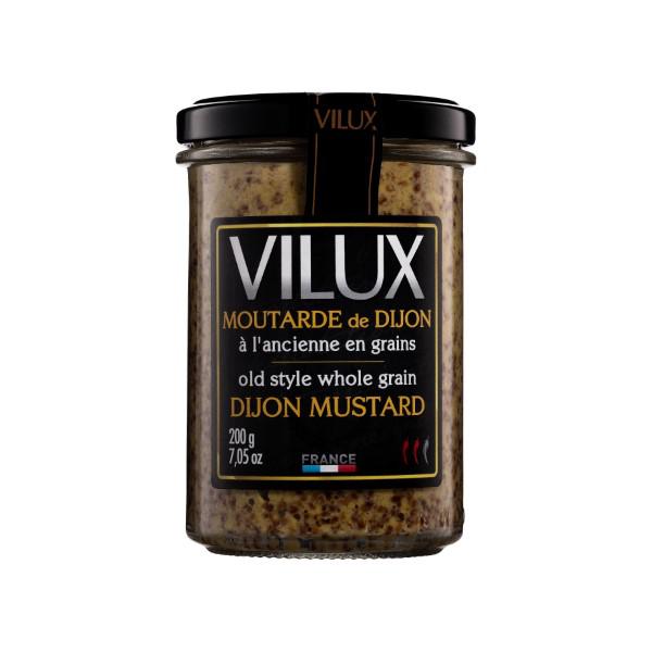 Mostarda Francesa Old Style Com Semente Vilux 200g (Importação Brasão)