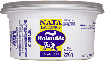 Nata Holandês 220g