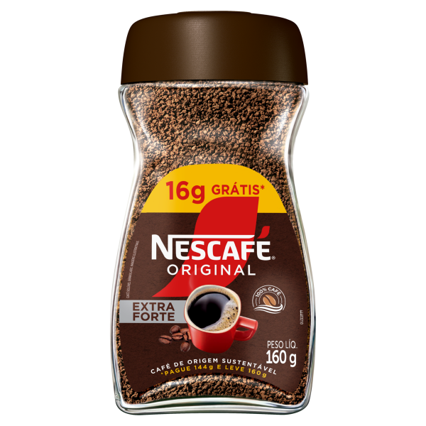 Nescafe Original Leve 160g pague 144g