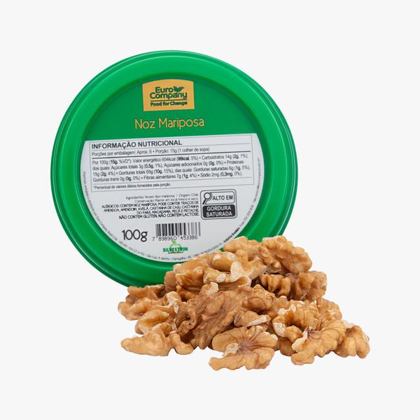 Nozes Mariposa Sem Casca Euro Company 100g