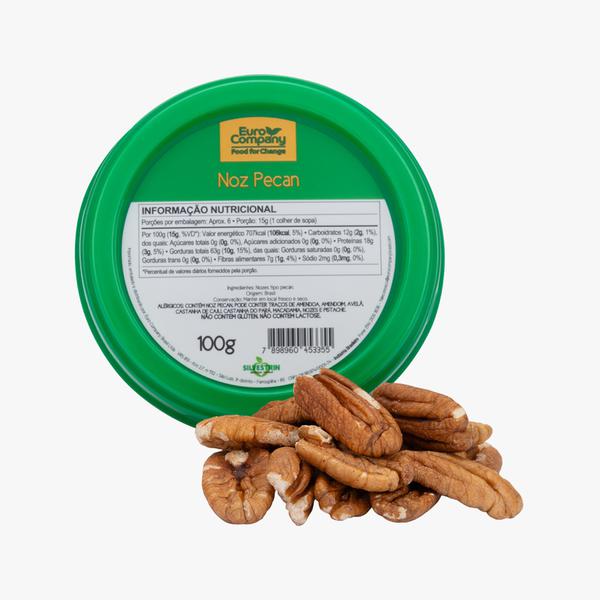 Nozes Pecan Sem Casca Euro Company 100g