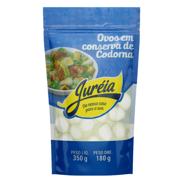 Ovo De Codorna Conserva Juréia Sache 180g