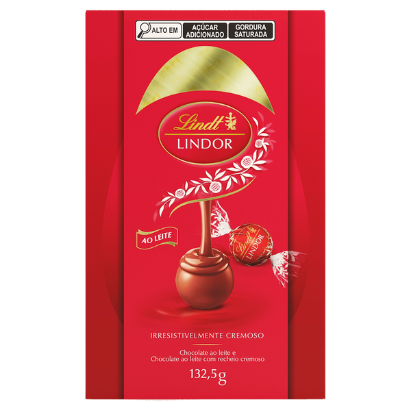 Ovo De Páscoa Leite Lindt 132,5g