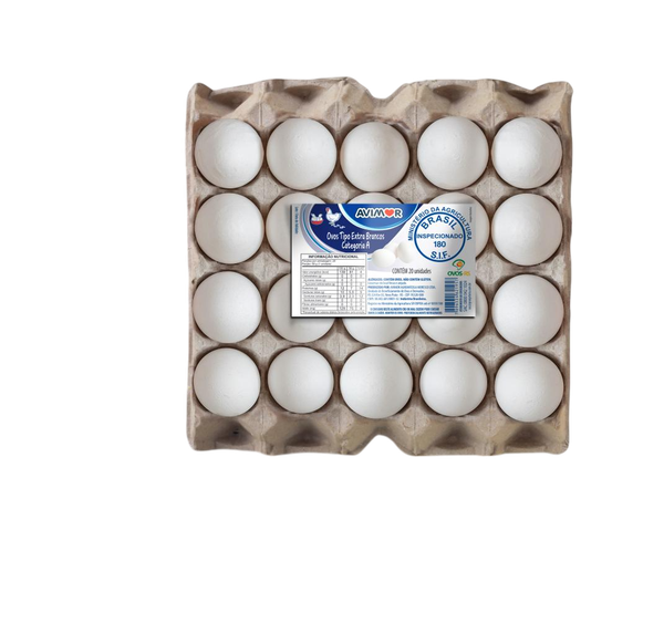 Ovos Branco Extra Avimor C/20