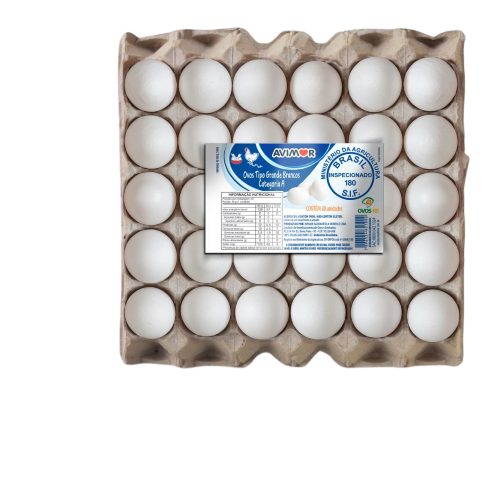 Ovos Branco Extra Avimor C/30