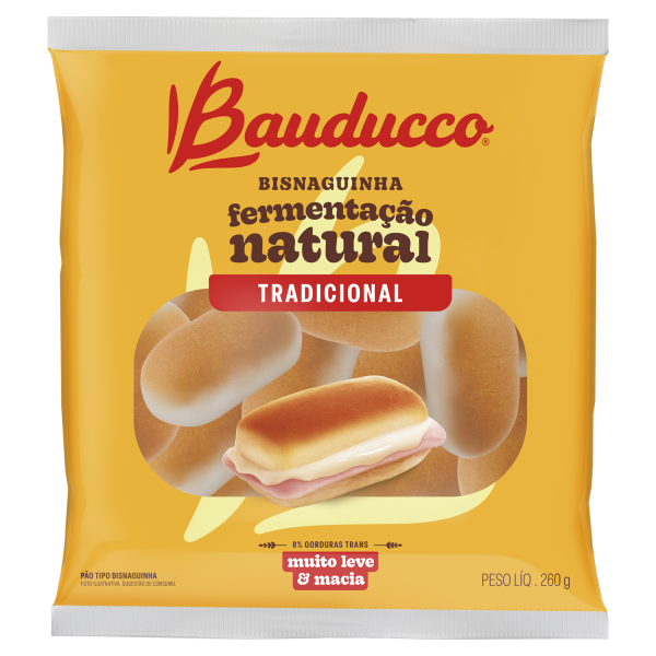 Pão Bisnaguinha Bauducco Original 260g