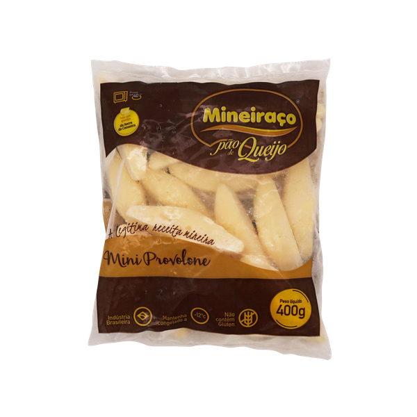 Pão De Queijo Mini Provolone Mineiraço 400g