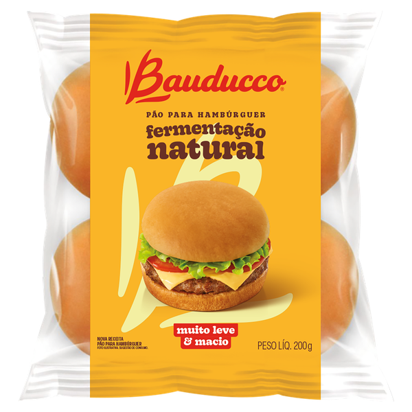 Pão Hamburguer Bauducco 200g
