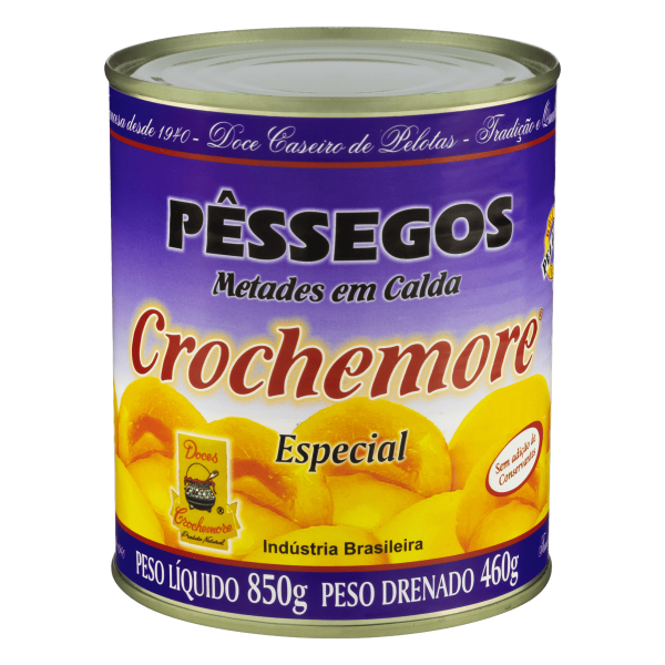 Pêssegos Em Calda Especial Mat Crochemore 460g