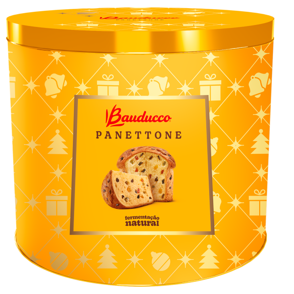 Panettone Bauducco Lata  750g