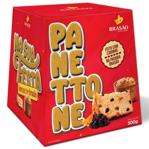 Panettone Brasão Frutas 500g