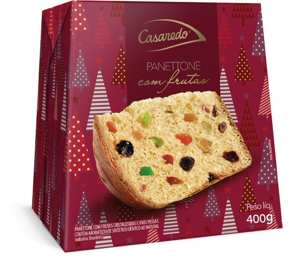 Panettone Casaredo Frutas 400g
