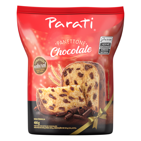 Panettone Parati Chocolate Sache 400g