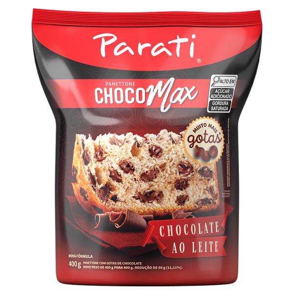 Panettone Parati Max Chocolate Sache 400g