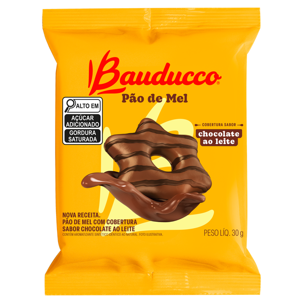 Pao De Mel Bauducco Chocolate 30g