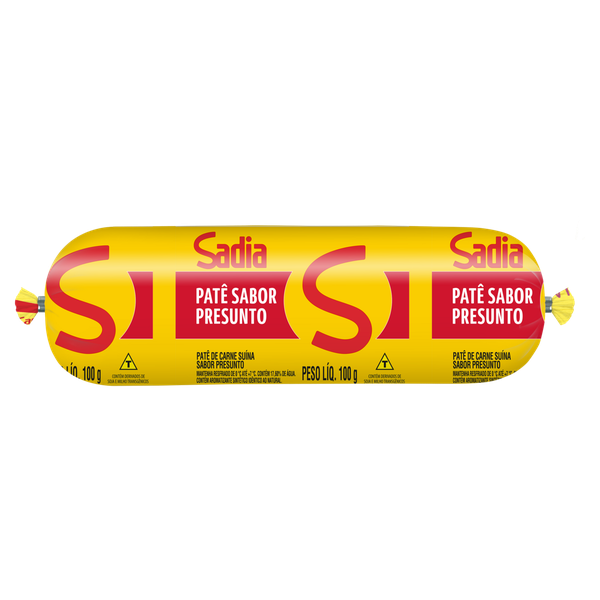 Patê Sadia Bisnaga Presunto 100gr