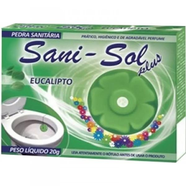 Pedra Sanitária Sani Sol Eucalipto 20g