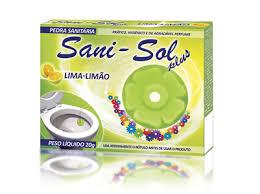 Pedra Sanitária Sol Lima Limao 20g