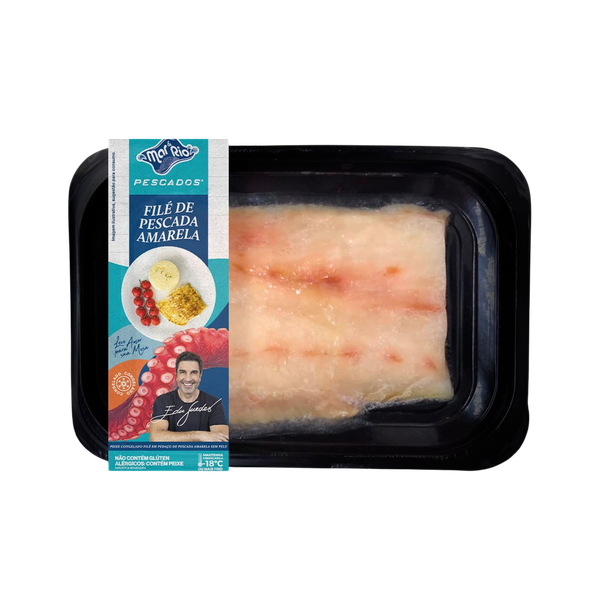 Peixe Filé de Pescada Amarela Mar e Rio Sem Pele 300g