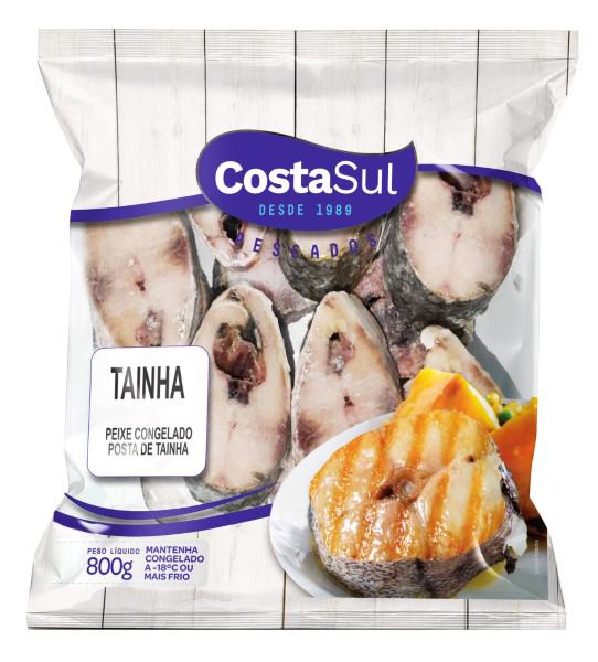Peixe Tainha Postas Costa Sul 800gr