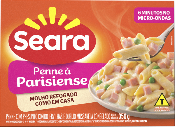 Penne Seara Molho Parisiense 350g