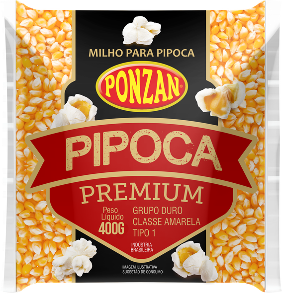 Pipoca Premium Ponzan 400g