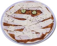 Pizza Brasão Mista Halloween Kg