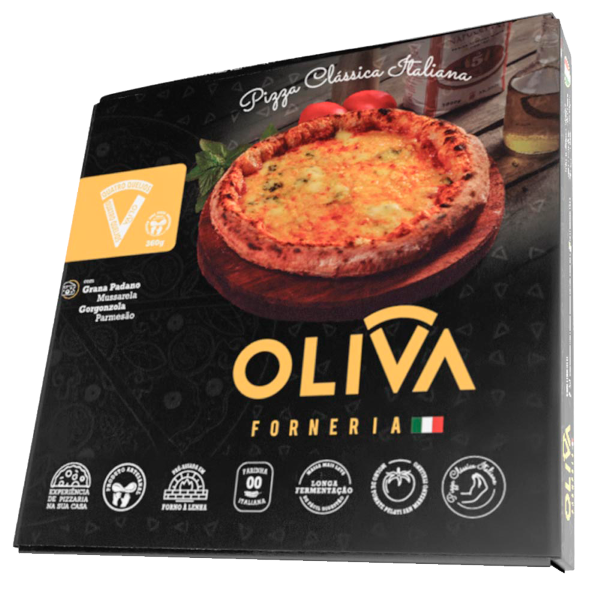 Pizza Oliva Quatro Queijos 380g