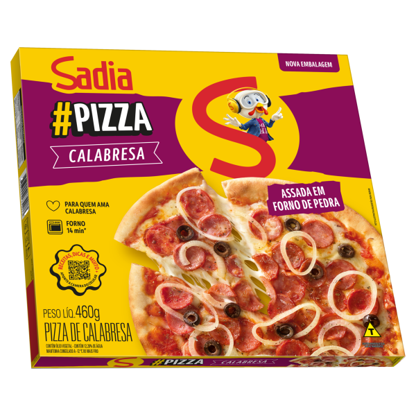 Pizza Sadia Calabresa 460gr