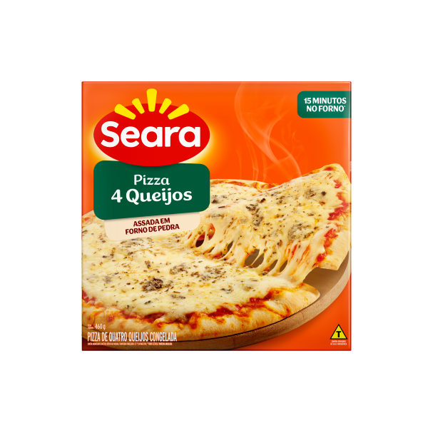 Pizza Seara 4 Queijos 460g