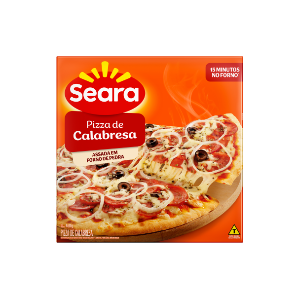 Pizza Seara Calabresa 460g