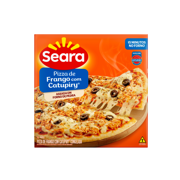 Pizza Seara Frango Com Catupiry 460g