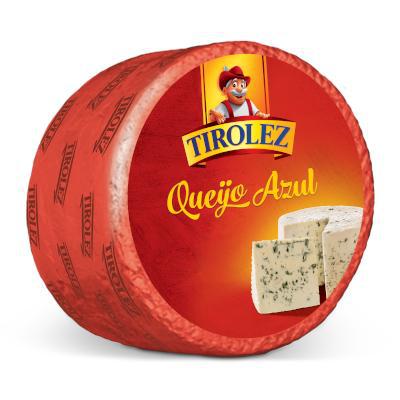 Queijo Azul Tirolez Peça Kg