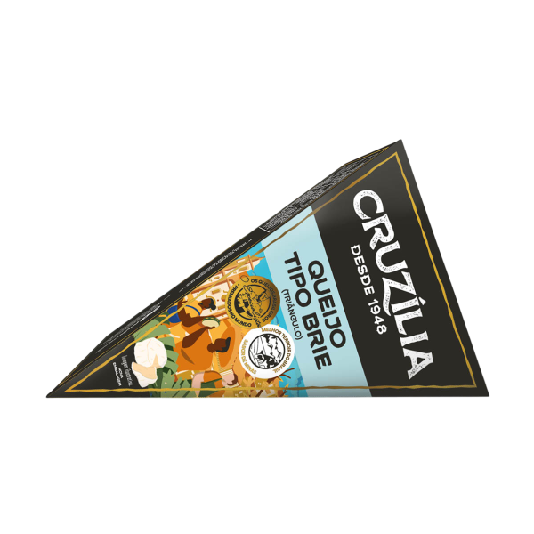 Queijo Brie Cruzilia Triangulo 115g