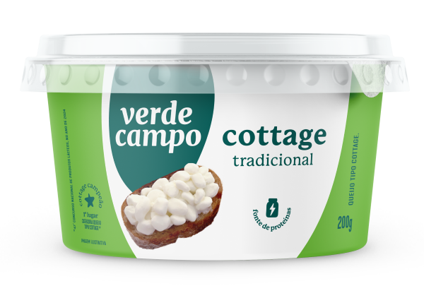 Queijo Cottage Verde Campo 200g