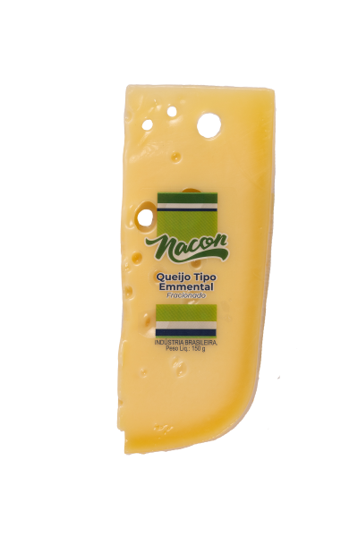 Queijo Emmental Fracionado Nacon 150g