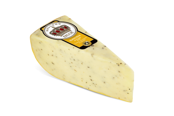 Queijo Gouda Com Mostarda Kroon 110g (Importado Holanda)