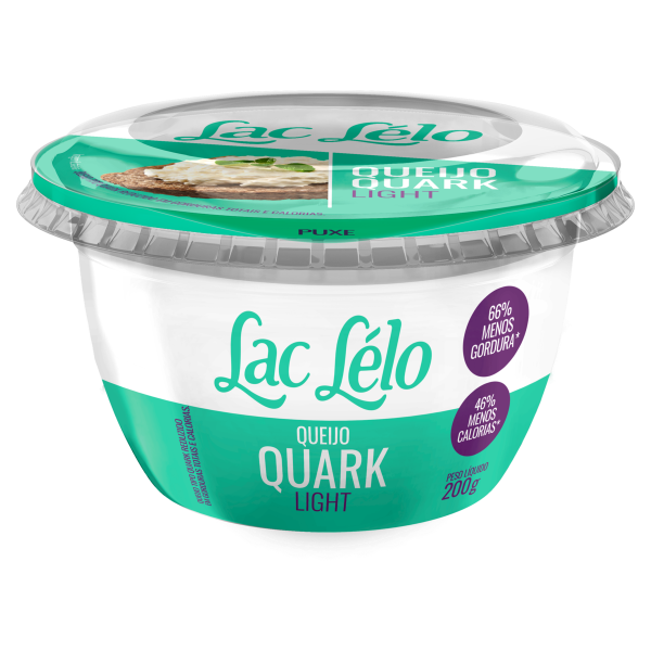Queijo Quark Light Lac Lelo 200g