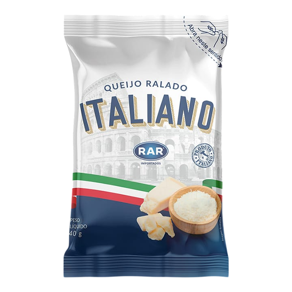 Queijo Ralado Italiano Rar 40g