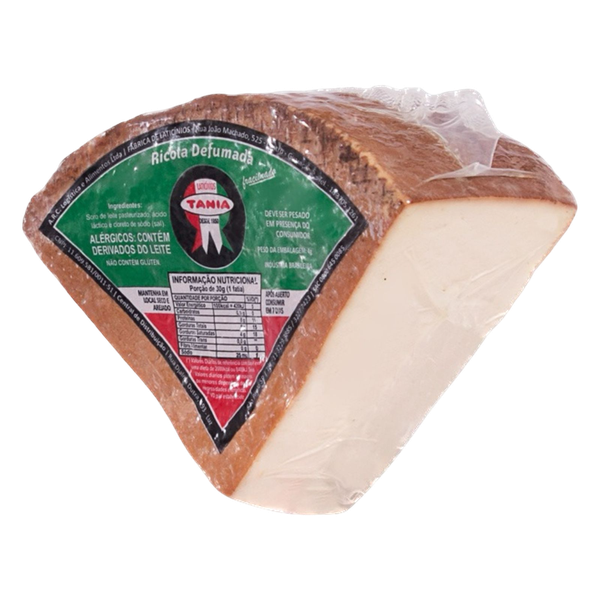 Queijo Ricota Sem Pimenta Tania Pedaço Kg