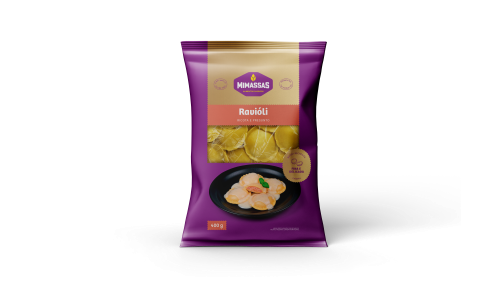 Ravioli De Ricota e Presunto Mimassas 400g