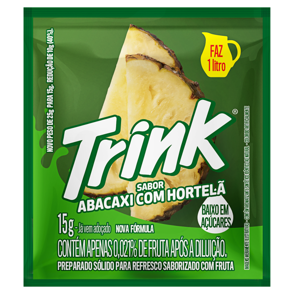Refresco Trink Abacaxi C/Hortelã 15g