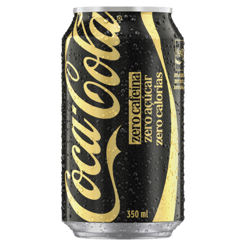 Refrigerante Coca-Cola Zero Cafeína e Zero Açúcar Lata 350ml