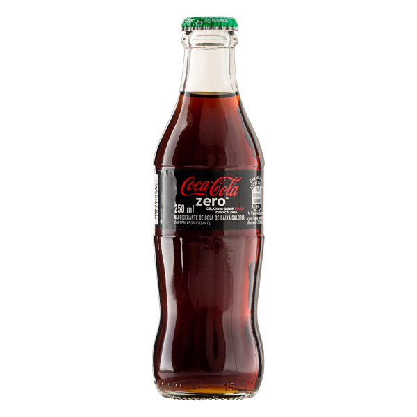 Refrigerante Coca Cola Zero One Way 250ml