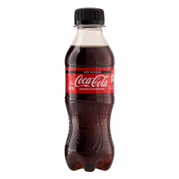 Refrigerante Coca Cola Zero Pet 200ml